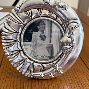 Lunar Silver Photo Frame